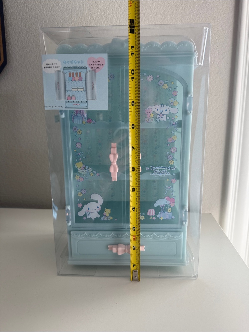 Sanrio Cinnamoroll Display Shelf Accessory Box Case cabinet Kawaii Japan - Picture 9 of 9